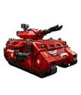 Warhammer 40k Action Figure 1/18 Blood Angels Predator Annihilator con Twin Lascannons 26 cm Joy Toy