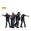 Zombie Dark Source Action Figures 4-Pack Police (Male) 8 cm - Joy Toy