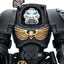 Warhammer 40,000 Action Figure Black Templars Terminator 3 con Power Fist e Assault Cannon 14 cm Joy Toy