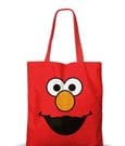 Borsa della spesa FAN con faccia di Elmo – Sesame Street – Karactermania