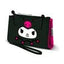 Portafoglio slim Sanrio Kuromi Face Karactermania