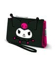 Portafoglio slim Sanrio Kuromi Face Karactermania
