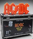 AC/DC Rock Ikonz On Tour Statua PWR UP Tour Road Case - Knucklebonz