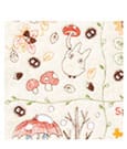Asciugamano Mini My Neighbor Totoro Wreath of Nuts 25 x 25 cm Marushin