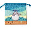My Neighbor Totoro Borsa Portabiancheria Sotto la Pioggia 20 x 19 cm Marushin