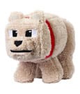 A Minecraft Movie Peluche Dennis the Wolf 20 cm - Mattel