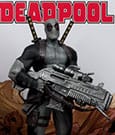 Marvel Collection Statua in PVC 1/6 Deadpool (Grey Suit Chase) 27 cm - McFarlane Toys