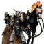 Spawn Bloodaxe con Cavallo – Action Figure (Spawn: The Dark Ages) – McFarlane Toys 30° Anniversario Gold Label 18 cm