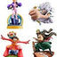 One Piece Petitrama Mini Statue Logbox Re Birth Egghead - Set da 4, 9 cm - Megahouse