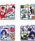 Mobile Suit Gundam GQuuuuuuX Plat Collection Portachiavi Assortimento (4) - Megahouse
