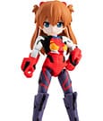 Evangelion Desktop Army Action Figure: Shikinami Asuka Langley & Evangelion Unità 02, 8-15 cm, MegaHouse