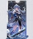 Honkai: Star Rail Decorazione Acrilica con Effetto Sabbia Mossa - Jingliu - 15 cm