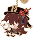 Genshin Impact Portachiavi in Metallo Hu Tao - MiHoYo