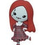 Nightmare Before Christmas Calamità Jack Magnet 3D in Schiuma Sally Pigiama Monogram