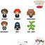 Wizarding World 3D Magnets Serie 1 Espositore (12 buste) – Magnetini in PVC in busta cieca