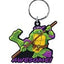 Tartarughe Ninja Portachiavi a Clip in PVC Soft Touch Donatello - Monogram Int.