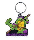 Tartarughe Ninja Portachiavi a Clip in PVC Soft Touch Donatello - Monogram Int.