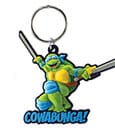 Teenage Mutant Ninja Turtles Portachiavi in PVC Soft Touch Leonardo - Monogram Int.