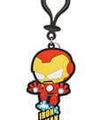 Marvel Iron Man Bag Clip in PVC Soft Touch
