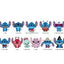 Lilo & Stitch Portachiavi Peluche in Bustina Misteriosa – Espositore da 24 Pezzi Monogram Int.