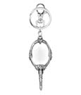 Beauty and the Beast Portachiavi in Peltro con Specchio - Monogram Int.
