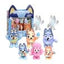 Bluey Fuzzies - Set di figure peluche deluxe, Moose Toys