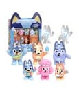 Bluey Fuzzies - Set di figure peluche deluxe, Moose Toys