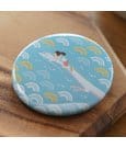Spirited Away Spilla Smaltata Chihiro e Haku Drago 5 cm - Movic