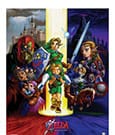 Poster Pack The Legend of Zelda: Ocarina of Time 40 x 50 cm, 4 pezzi, Pyramid International
