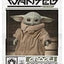 Star Wars: The Mandalorian Poster Pack Grogu Wanted 40 x 50 cm (4)