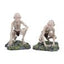 Il Signore degli Anelli Statue Gollum & Smeagol Set Collezionabile Nemesis Now