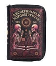 Borsellino Spirit Board in PU con scheletri in preghiera, 13 cm, Nemesis Now