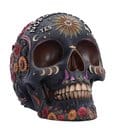 Teschio Spirit Board Skull Bloom Nemesis Now, decorazione da 15 cm