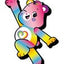 Care Bears: Pride Bear Magnetino Funky Chunky - Aquarius