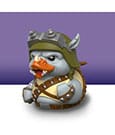 Tartarughe Ninja Tubbz Figurina PVC Rocksteady 1st Edition 10 cm - Numskull