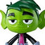 Teen Titans Go! Bendyfigs Figura Pieghevole Beast Boy 9 cm - Noble Collection