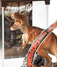 Jurassic Park Diorama in PVC Tyrannosaurus Rex 18 cm - Noble Collection