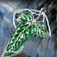 Spilla Foglia Elfica Lord of the Rings – Argento Placcato e Smalto Verde – Noble Collection