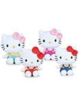 Peluche Hello Kitty assortiti 18 cm, set da 24 pezzi Play by Play