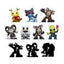 99 Nights Mini Figure Display – 24 Bustine Misteriose Roblox Phat Mojo