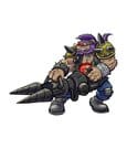 Tartarughe Ninja x G.I. Joe Crossover Classics Action Figure Rocksteady x Dreadnok Buzzer 12 cm Playmates