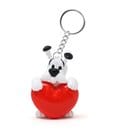 Asterix Portachiavi Dogmatix Cuore Rosso - Collezionabile Plastoy