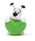 Asterix PVC Figure Idefix Cuore Verde 4,5 cm – Mini Figure Plastoy