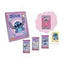 Stitch Good Vibes Trading Cards Starter Pack con Card Holder, edizione tedesca, Panini