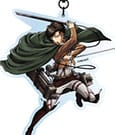 Attack on Titan Portachiavi Acrilico Levi - POPbuddies