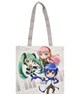 Hatsune Miku Tote Bag Chibi Piapro Characters – Borsa in Cotone 35x40 cm – POPbuddies