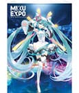 Wallscroll Hatsune Miku Miku Expo 10th Anniversary Limited Edition 61 x 91 cm POPbuddies