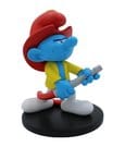 Statua Puffo Vigile del Fuoco in Resina 12 cm - The Smurfs - Puppy