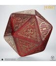 The Hobbit Spindown D20 Jumbo Ember Dado da Gioco Q Workshop