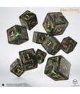 Il Signore degli Anelli: set di 10 dadi D6 Rohan di Q Workshop